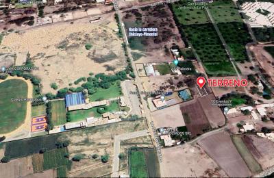 VENTA DE TERRENO DE 464.98 M2 EN SECTOR LA GARITA, PIMENTEL